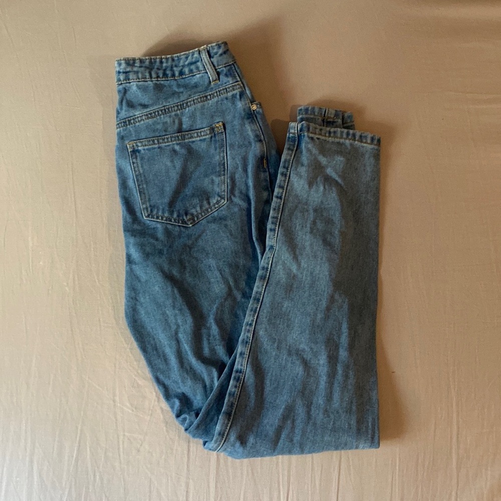 Blue Riot High Rise Mom Jeans - Picture 2 of 4